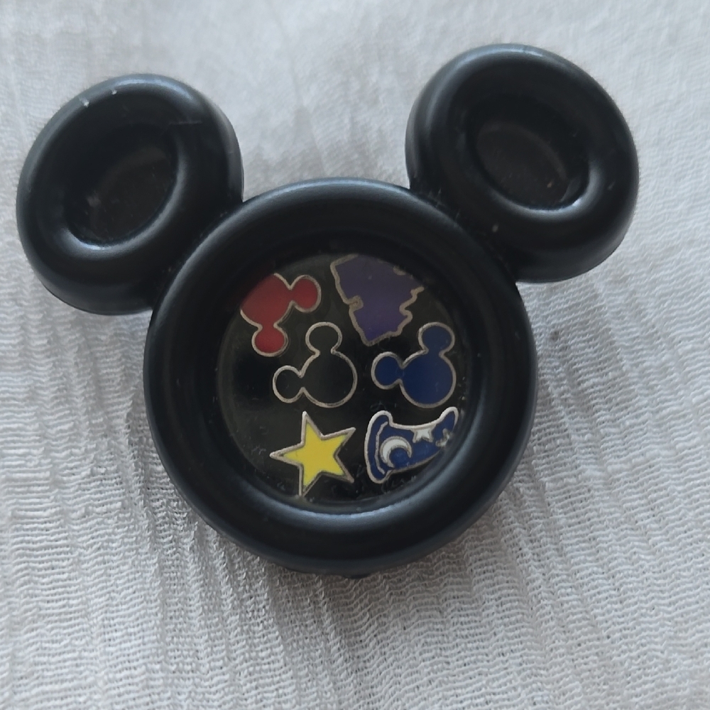 Disney Mickey Mouse Black and Multicolor Pin